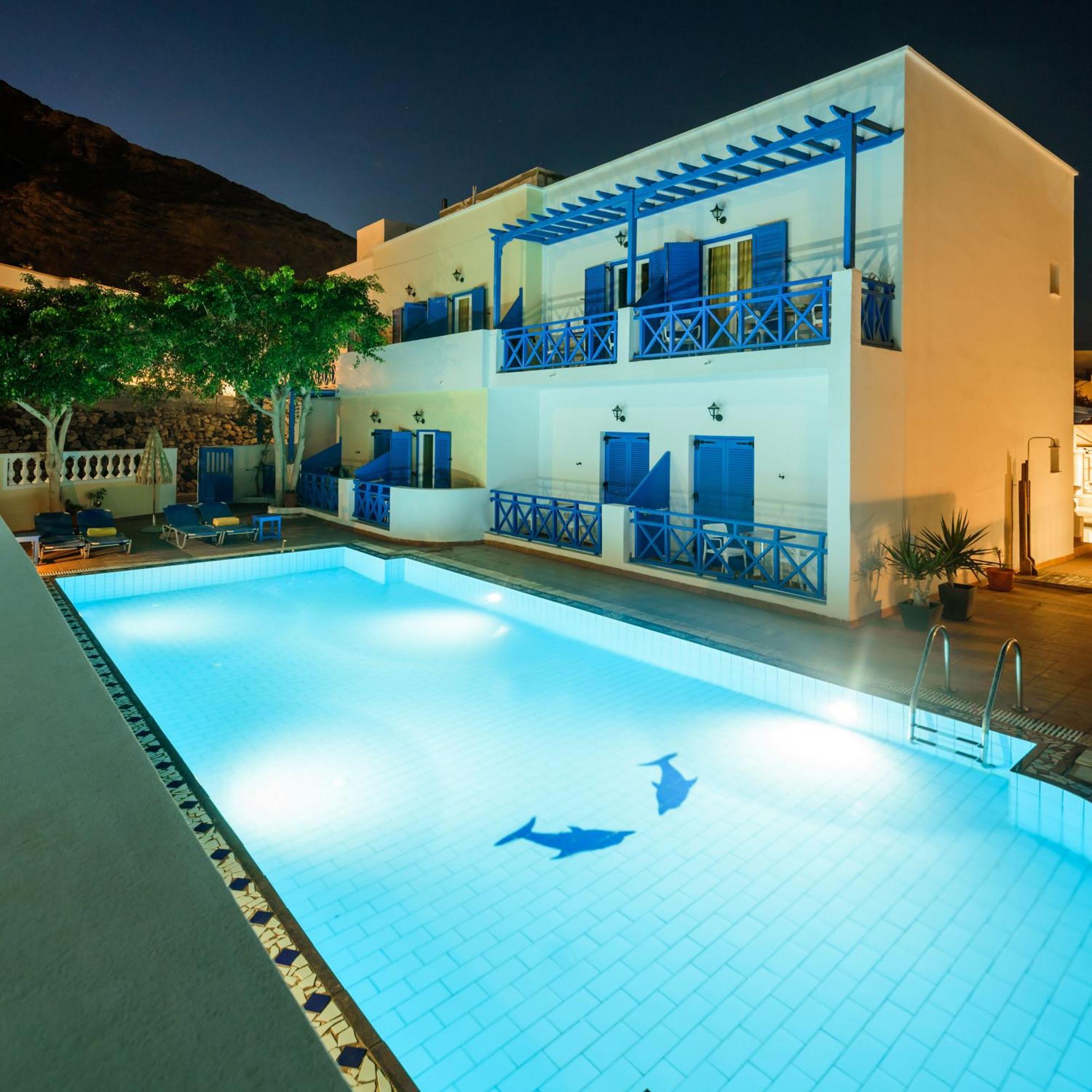 Karidis Hotel Kamári Buitenkant foto